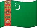 Drapeau Turkménistan | Légalisation Turkménistan